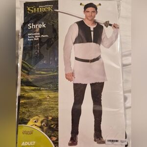 Men's Sz L Shrek Ogre Costume